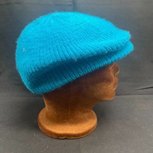 Vintage Newsboy Knit Knit Acrylic and Wool Cap By Arlin Fashion Hats